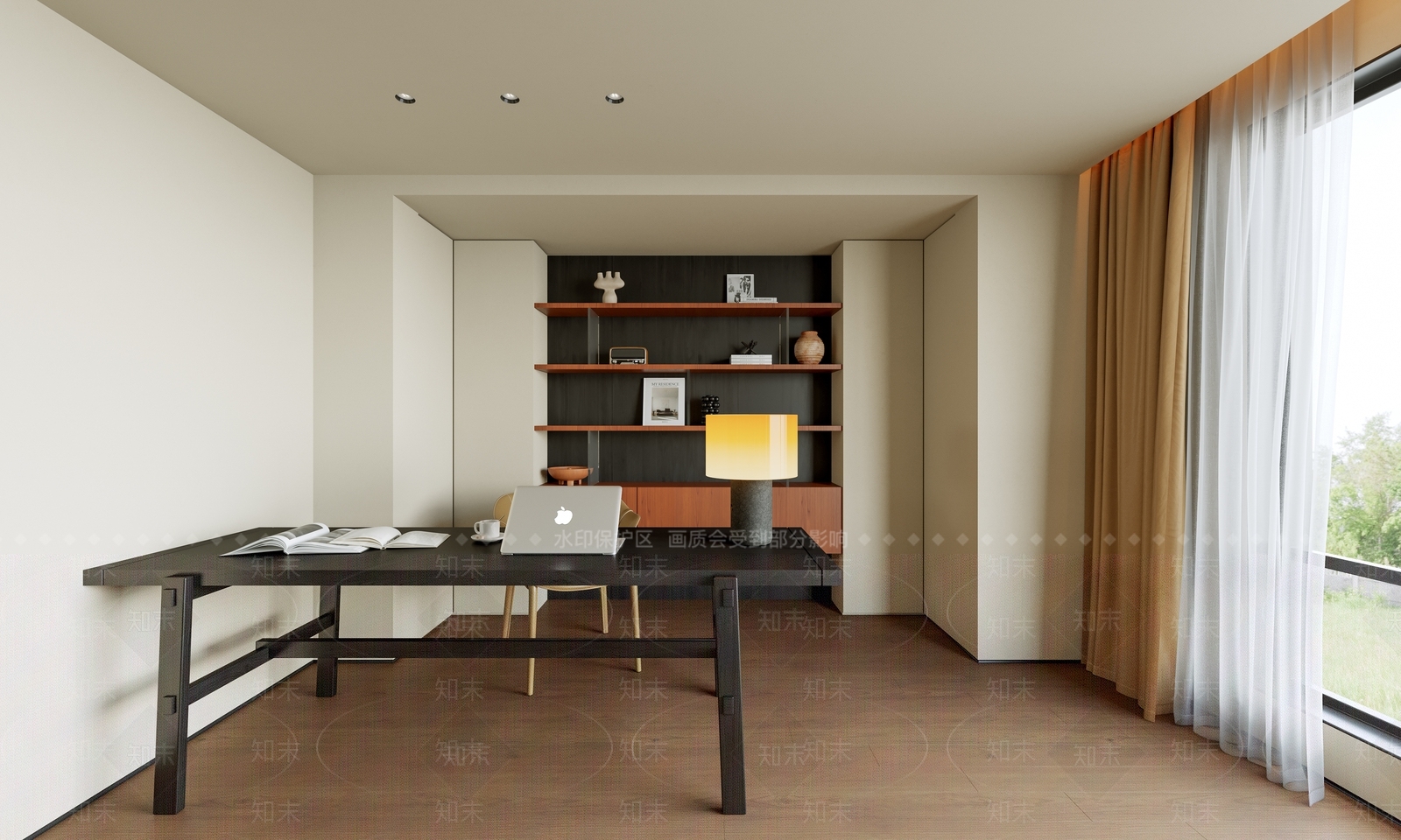 现代意式茶室3D模型下载【ID:1206845267】