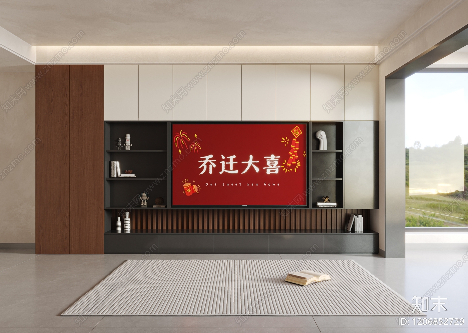 中古电视柜3D模型下载【ID:1206852729】