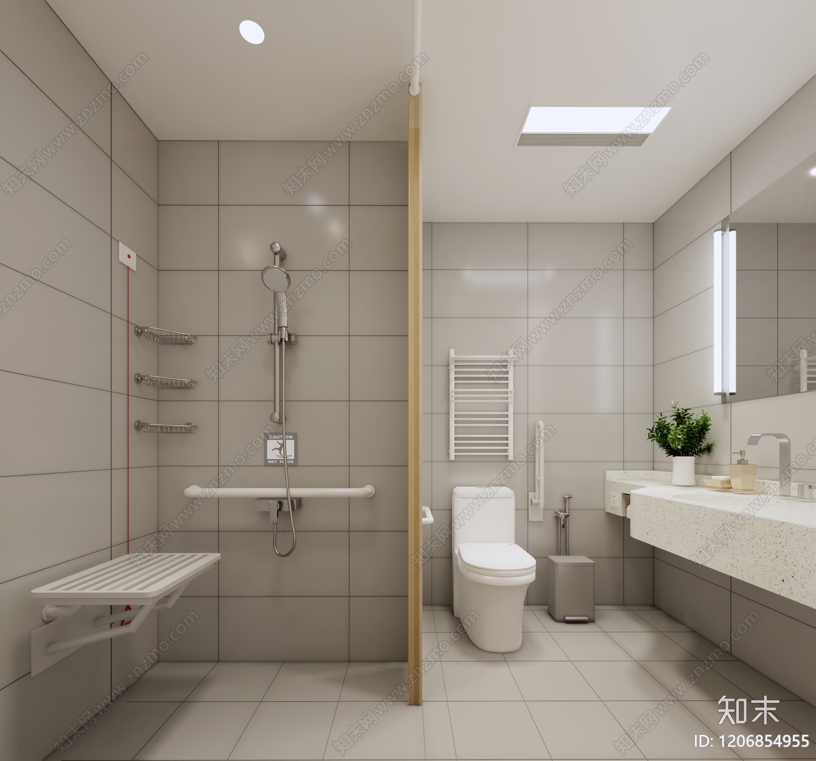 现代医院SU模型下载【ID:1206854955】