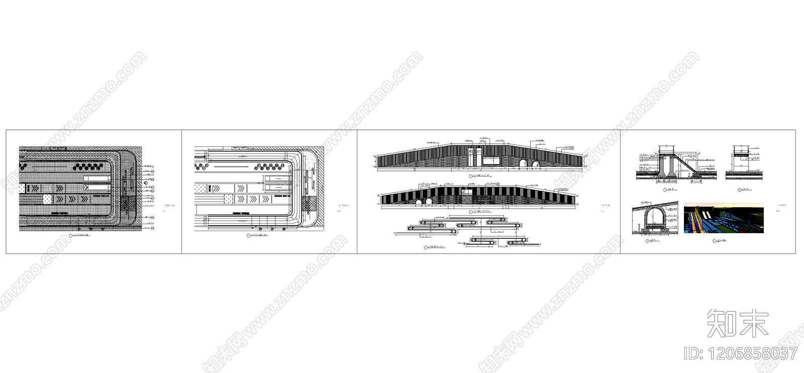 社区儿童区cad施工图下载【ID:1206858037】