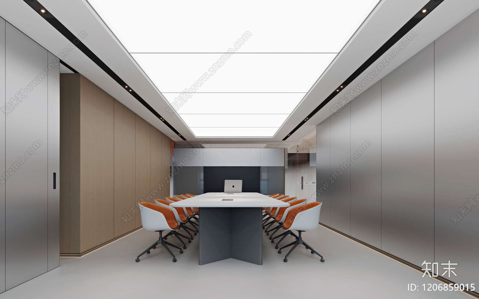 现代会议室3D模型下载【ID:1206859015】
