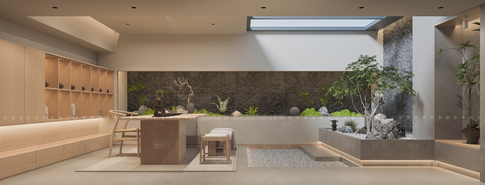 原木茶室3D模型下载【ID:1206860339】