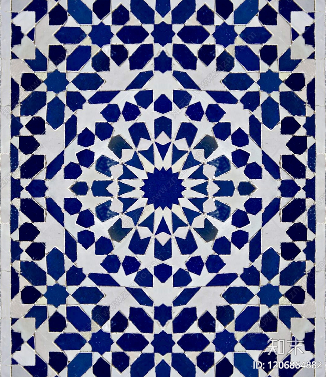 复古欧式蓝色马赛克贴图下载【ID:1206864882】