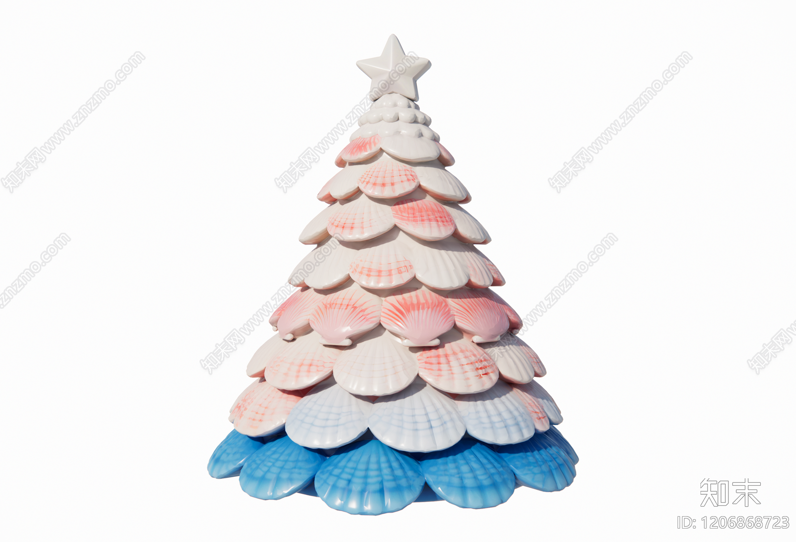 现代圣诞树SU模型下载【ID:1206868723】