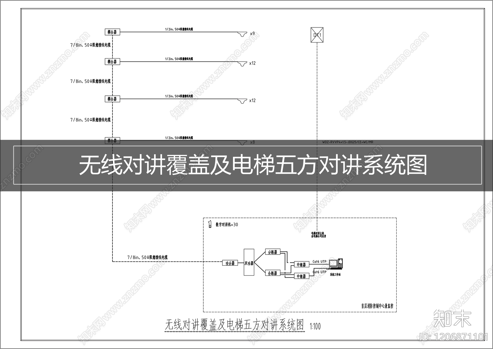 安全防范系统施工图下载【ID:1206871101】