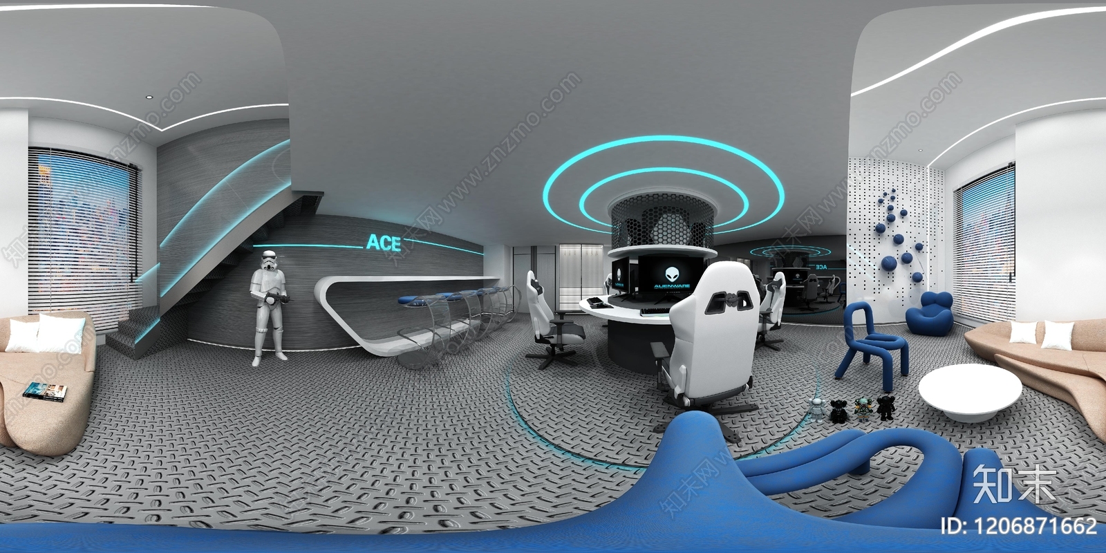 现代室内HDR贴图下载【ID:1206871662】