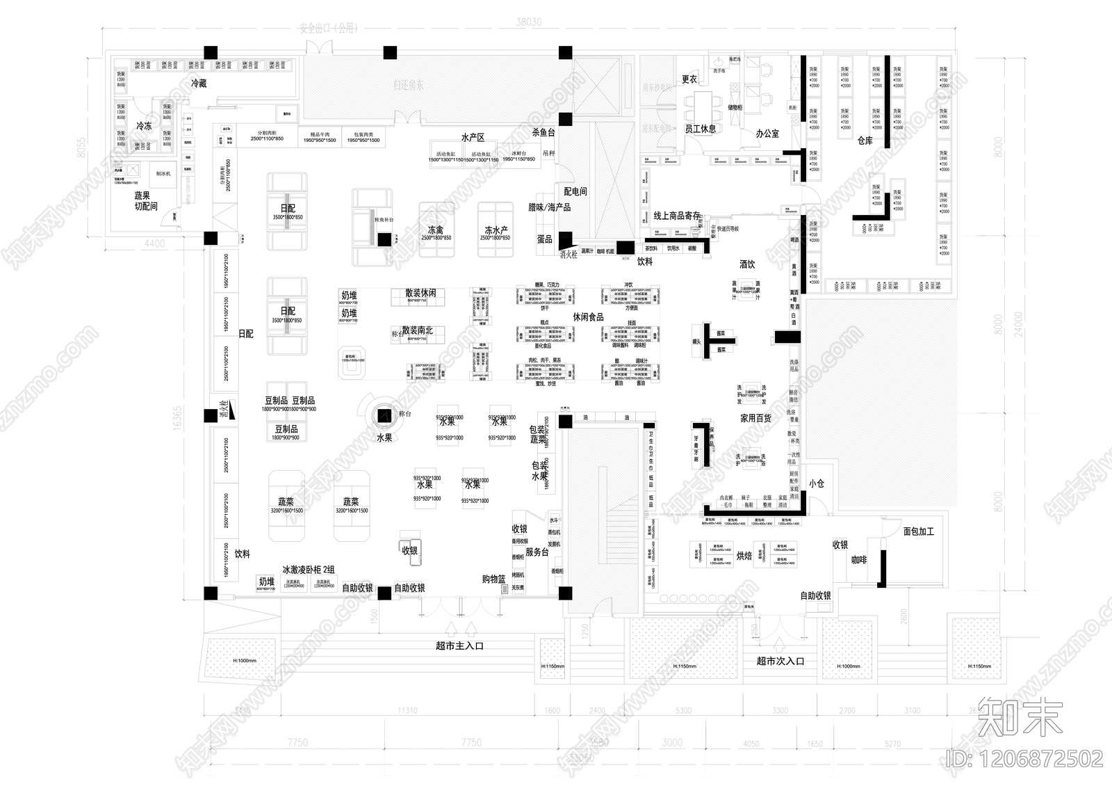 工装平面图施工图下载【ID:1206872502】