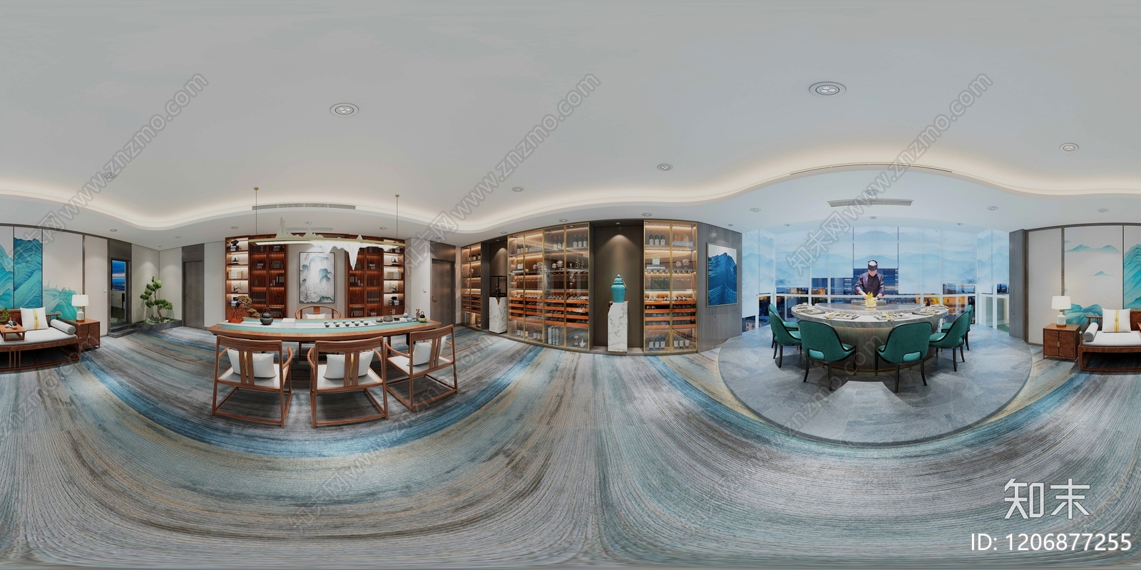 现代室内HDR贴图下载【ID:1206877255】