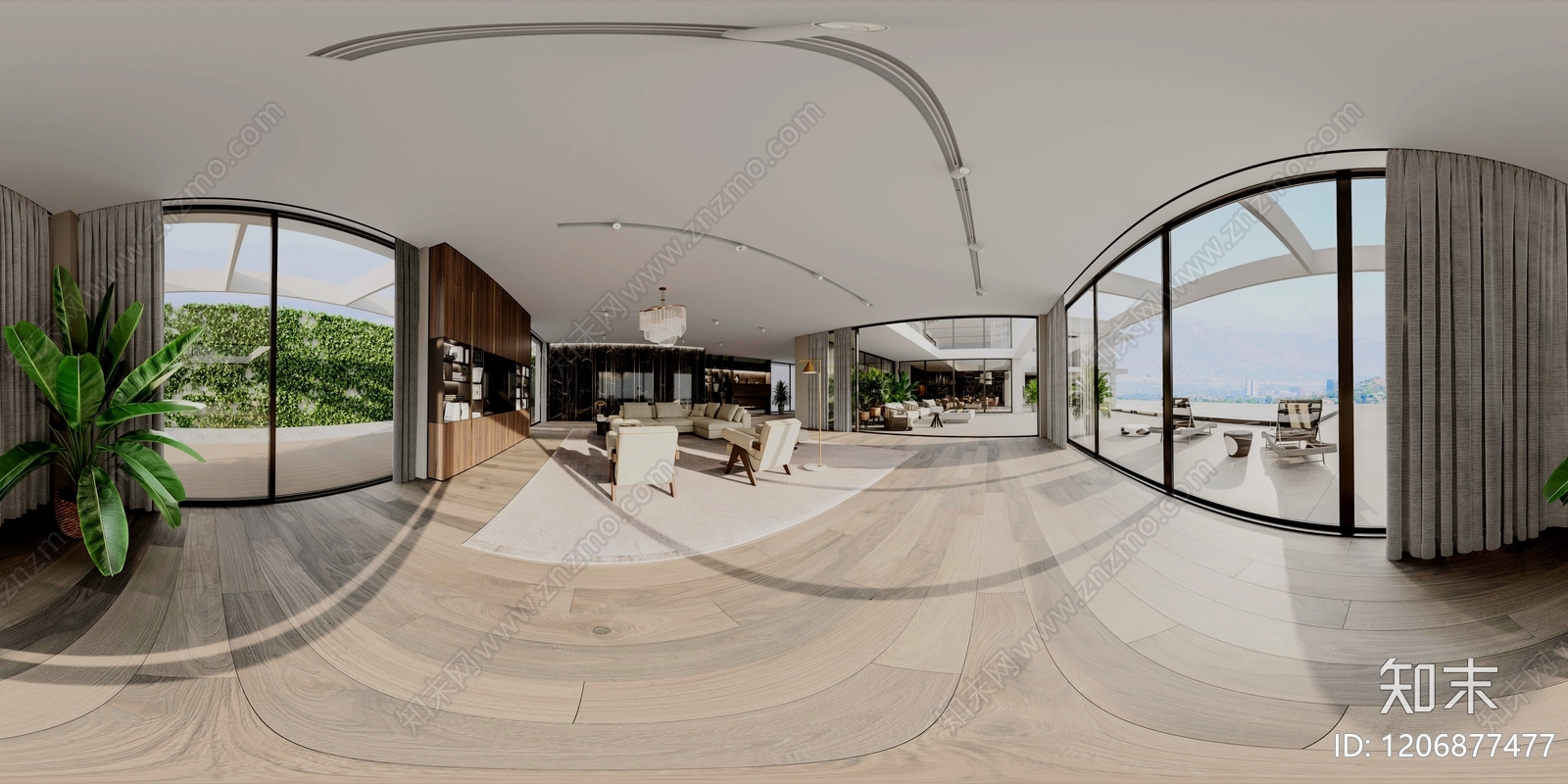 现代室内HDR贴图下载【ID:1206877477】