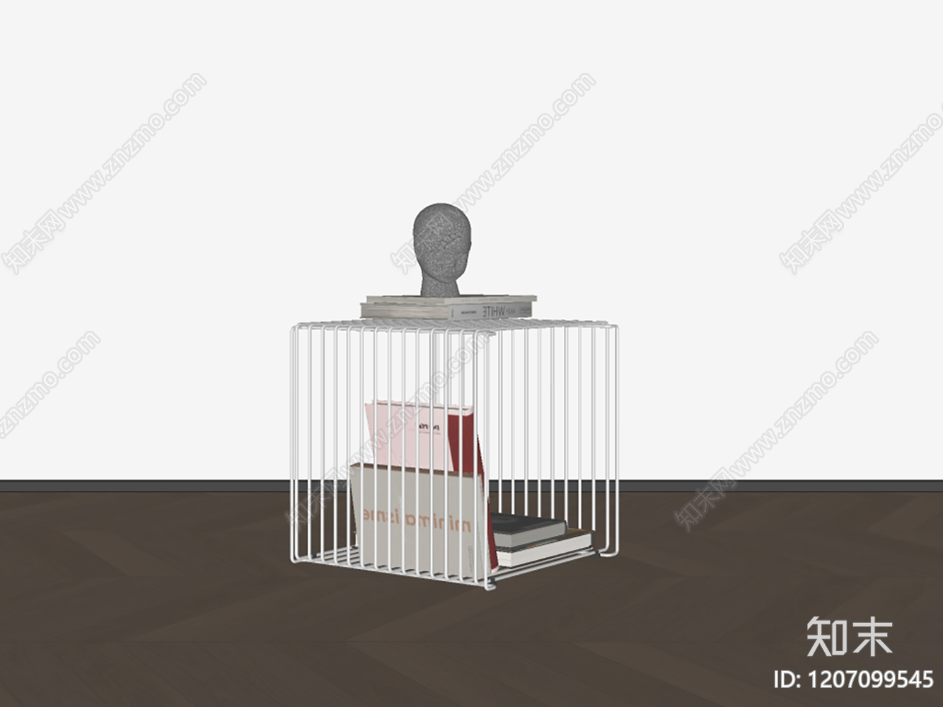 现代极简边几SU模型下载【ID:1207099545】