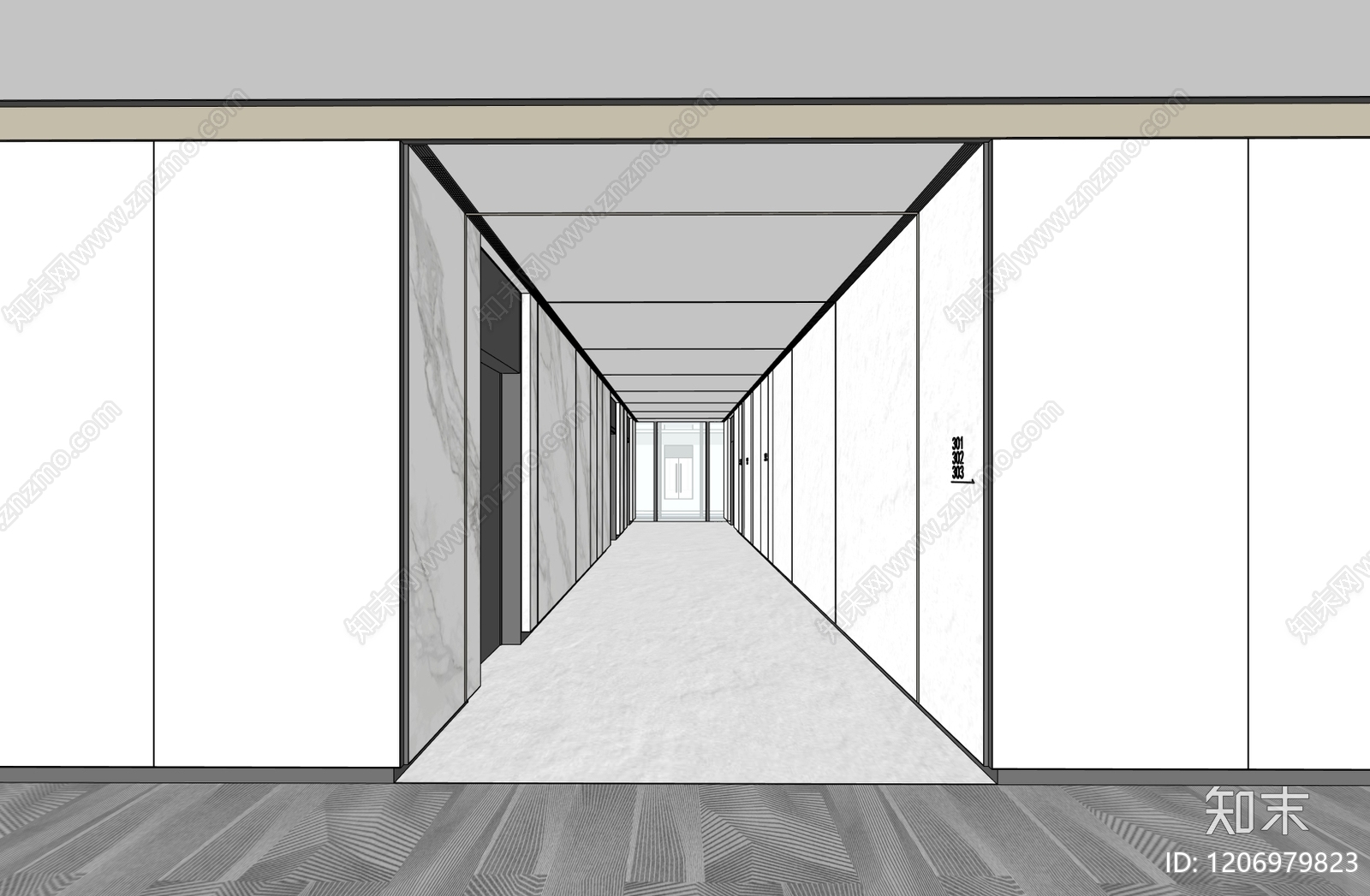 其他办公区域SU模型下载【ID:1206979823】
