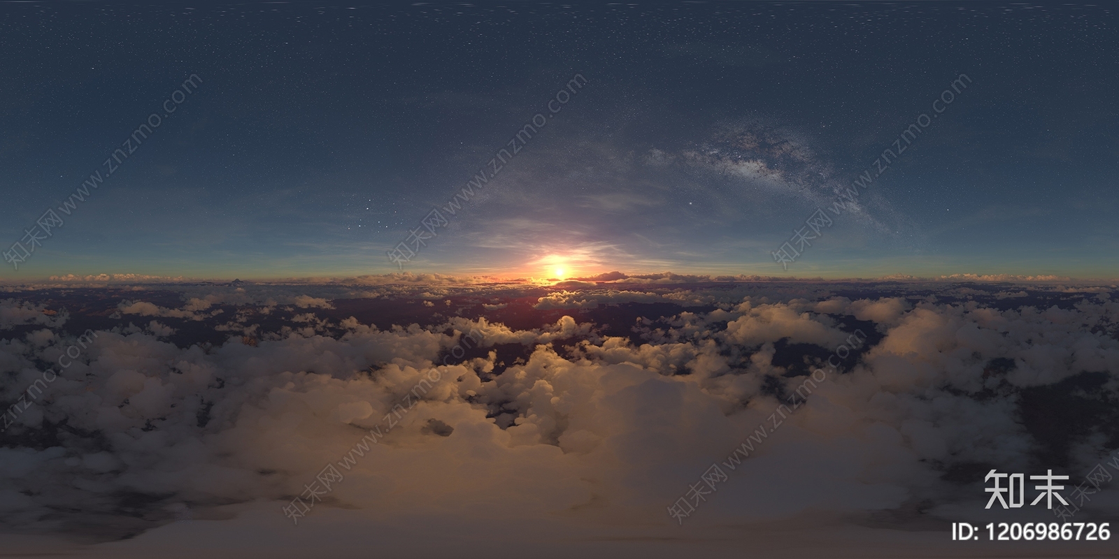 现代天空HDR贴图下载【ID:1206986726】