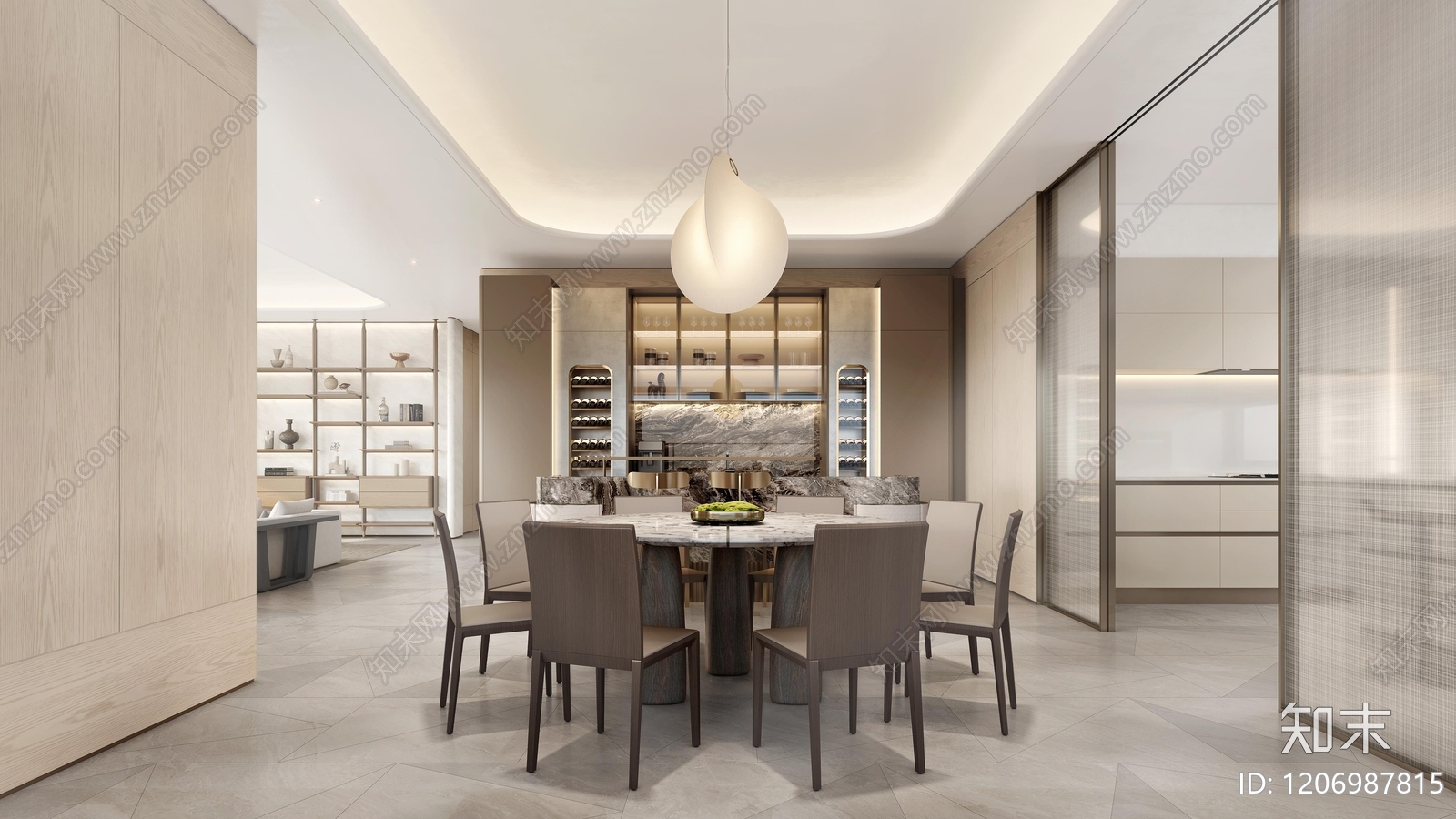 现代样板间下载【ID:1206987815】