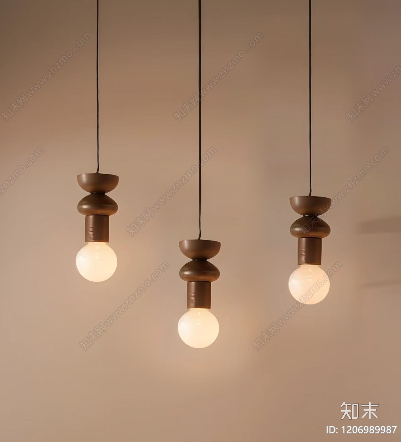 现代简约吊灯SU模型下载【ID:1206989987】