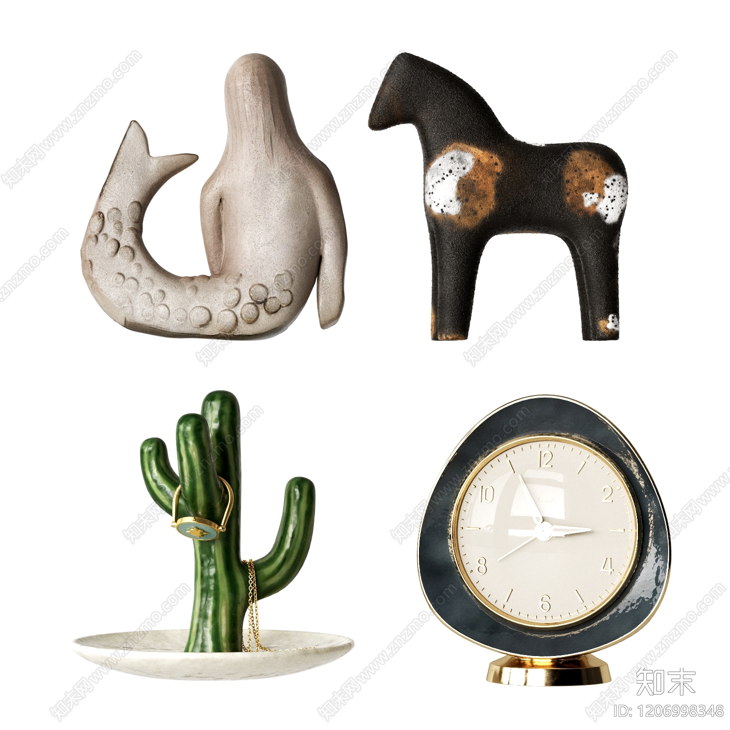 法式中古雕塑摆件SU模型下载【ID:1206998348】