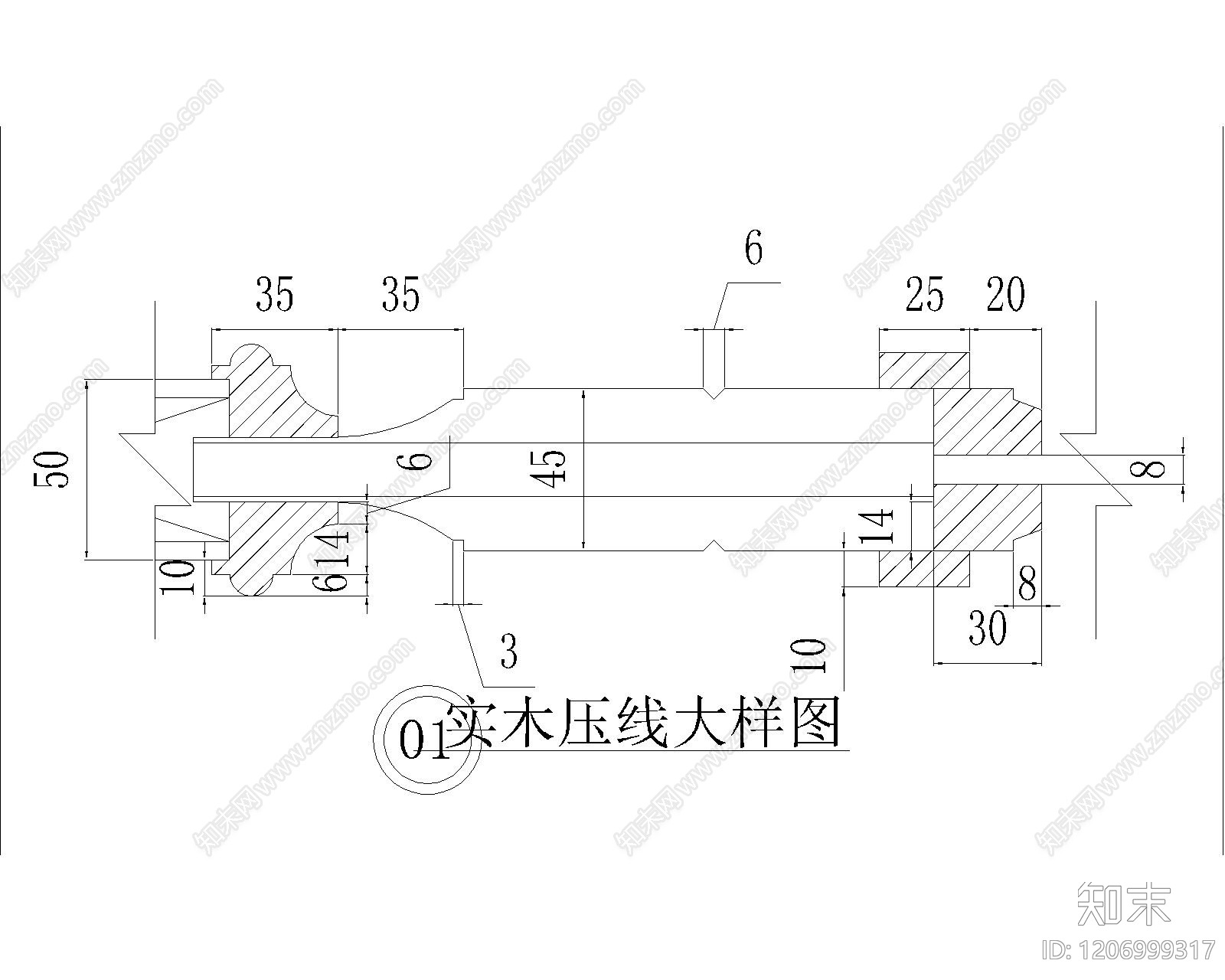 综合门节点cad施工图下载【ID:1206999317】