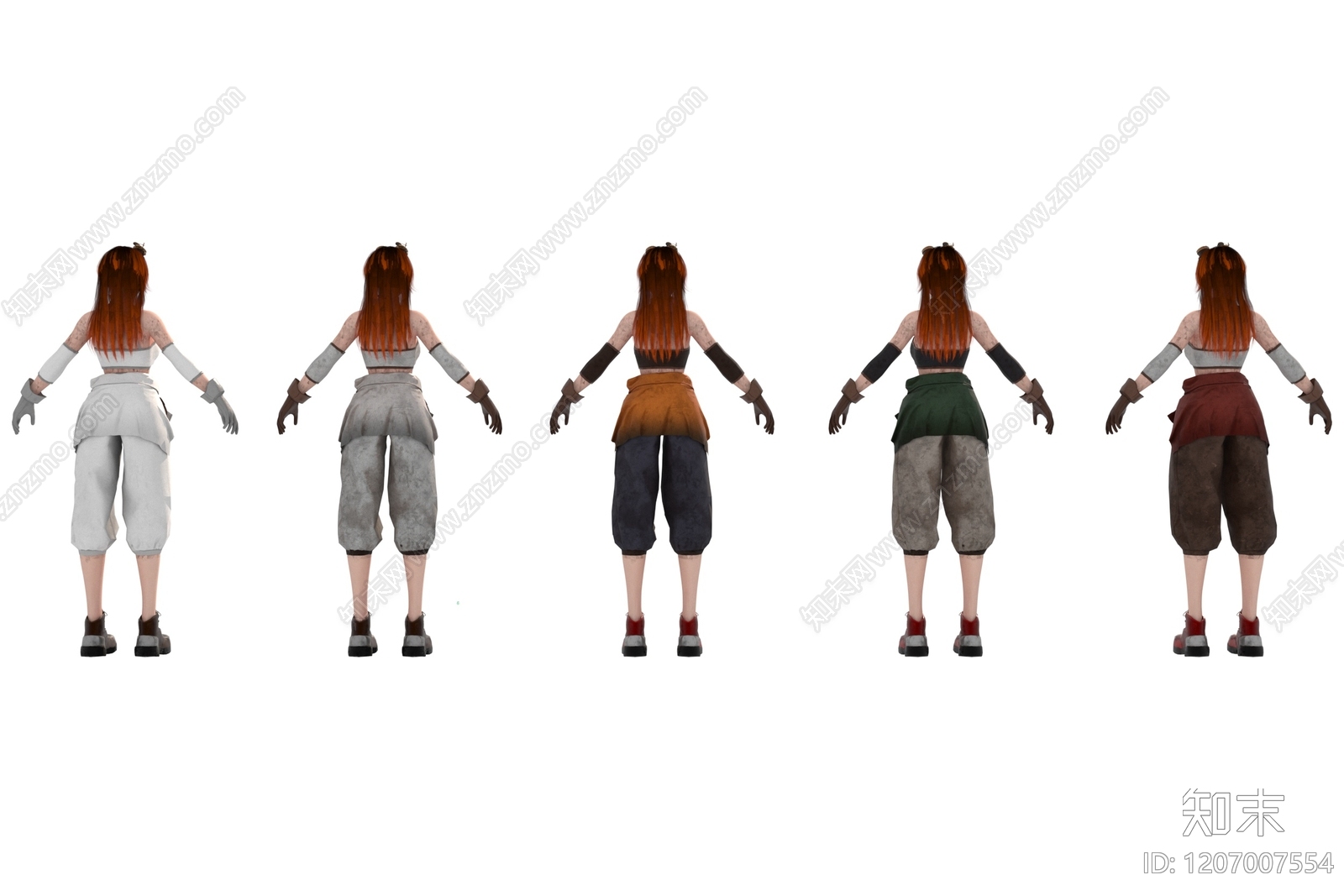 虚拟人物3D模型下载【ID:1207007554】