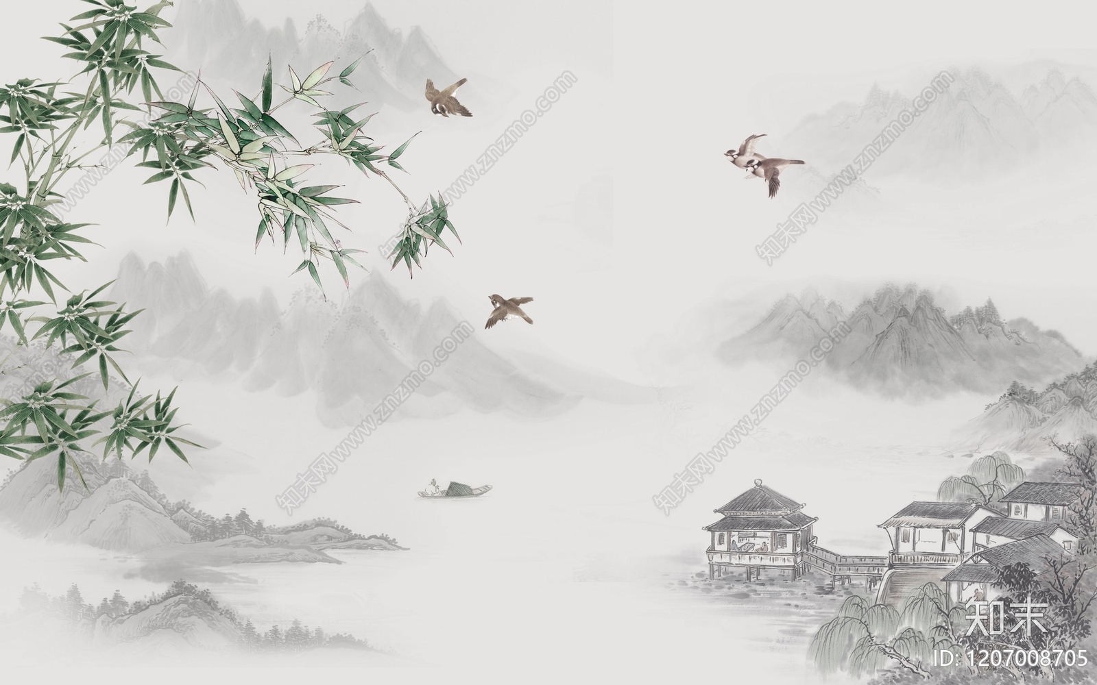 现代其他挂画贴图下载【ID:1207008705】