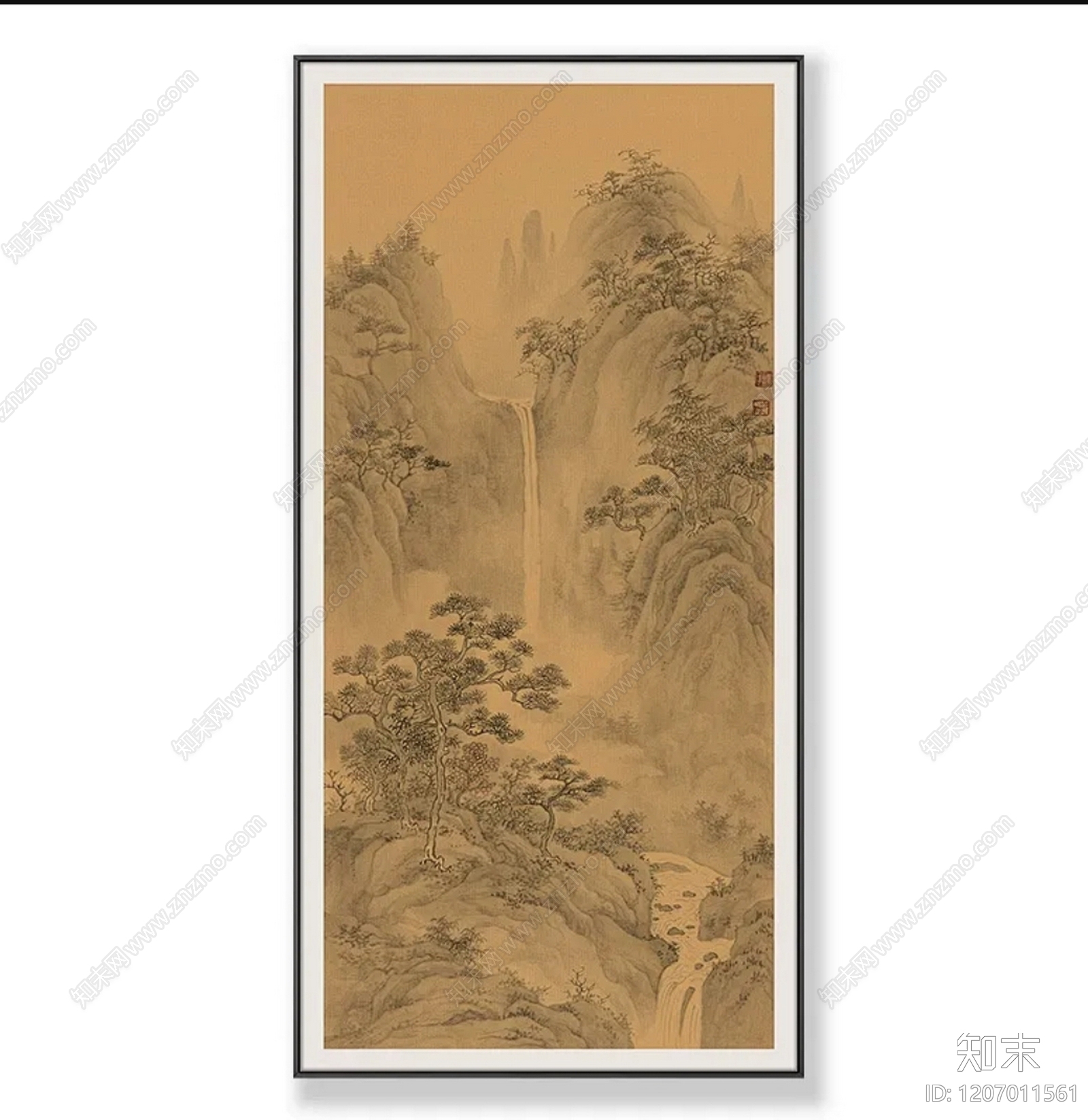 现代其他挂画贴图下载【ID:1207011561】