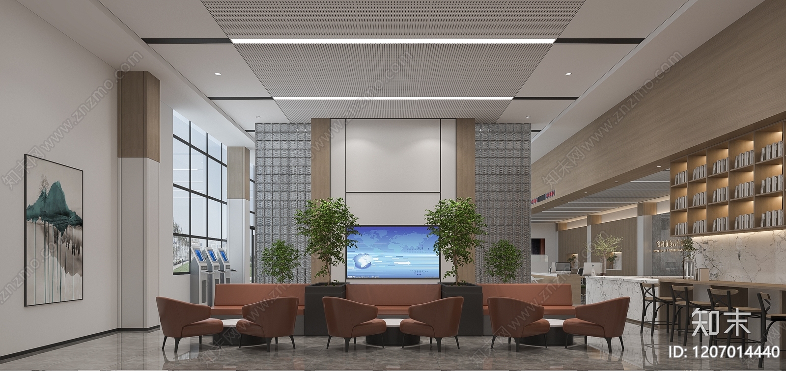 现代其他公共空间3D模型下载【ID:1207014440】