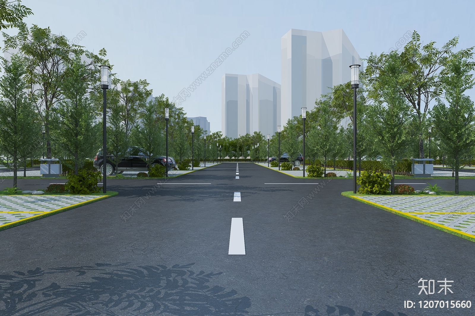 现代外景3D模型下载【ID:1207015660】