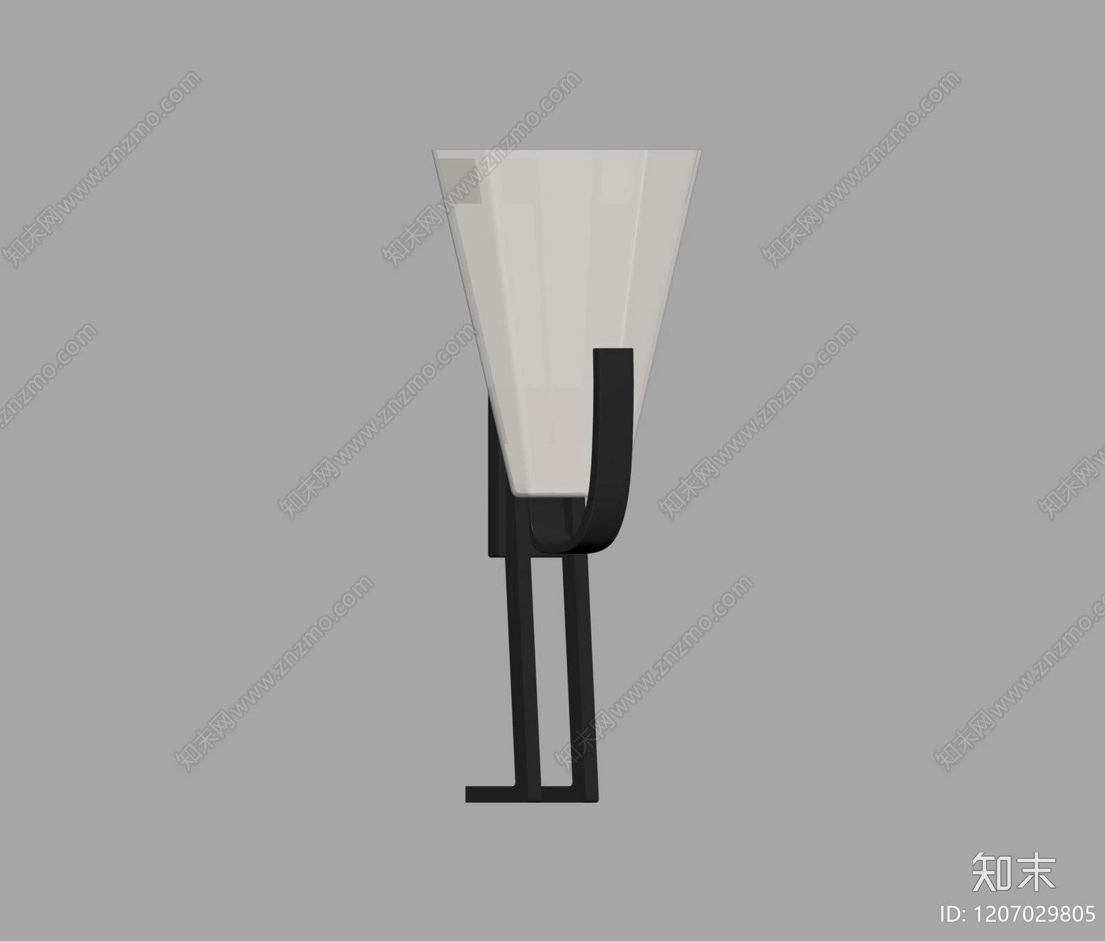 中古现代壁灯SU模型下载【ID:1207029805】