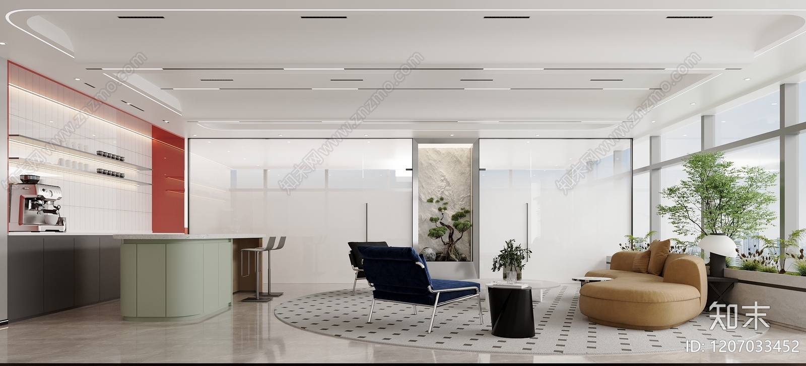现代大厅3D模型下载【ID:1207033452】