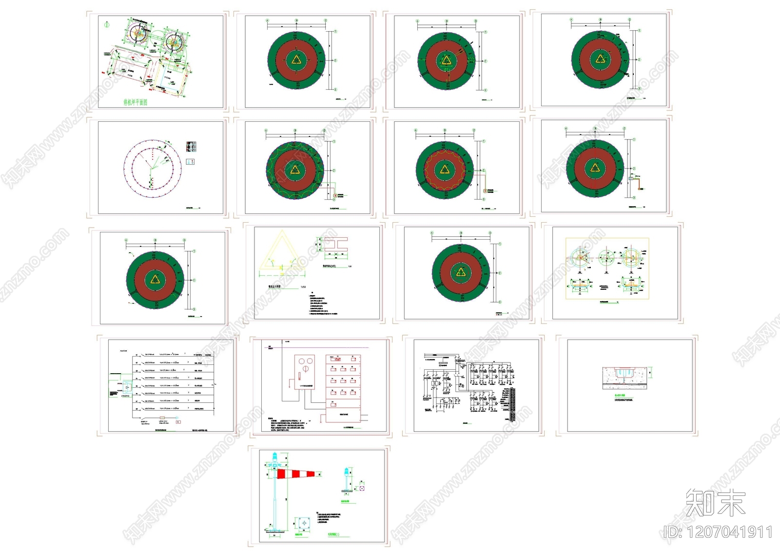 机场外部空间施工图下载【ID:1207041911】
