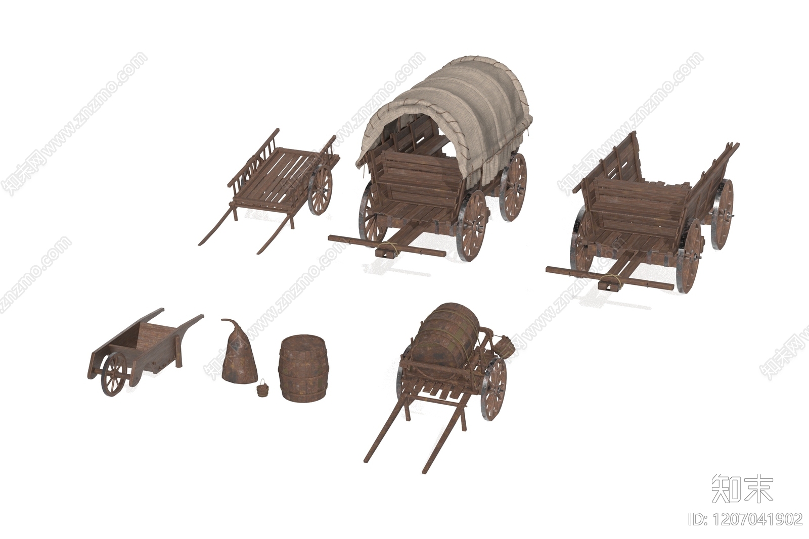 其他交通工具3D模型下载【ID:1207041902】