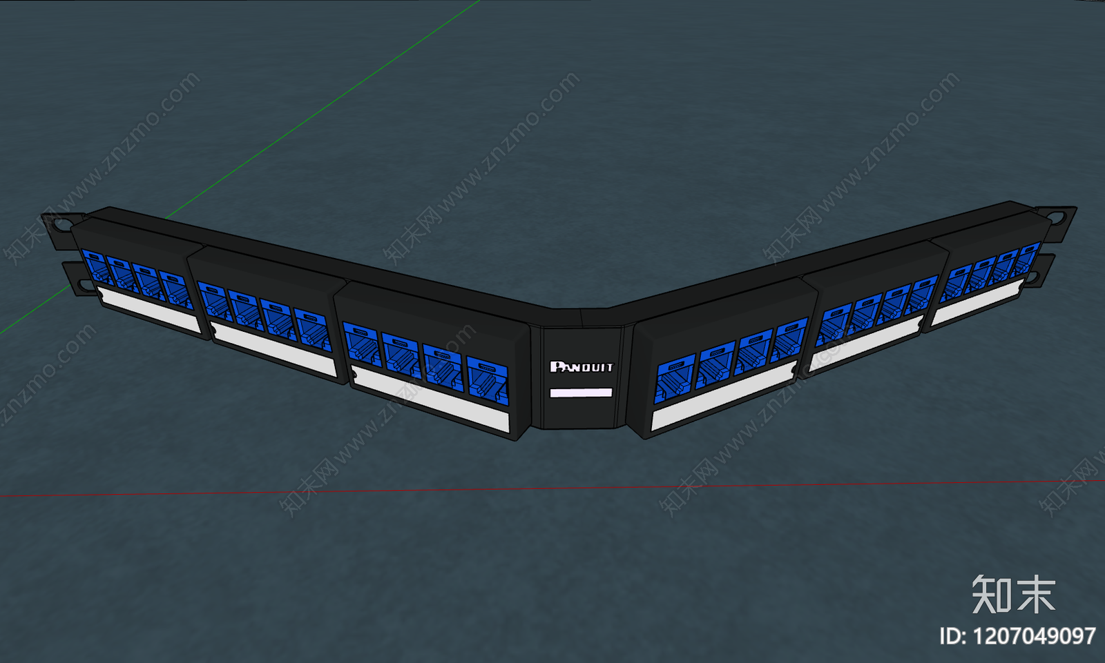 机房SU模型下载【ID:1207049097】