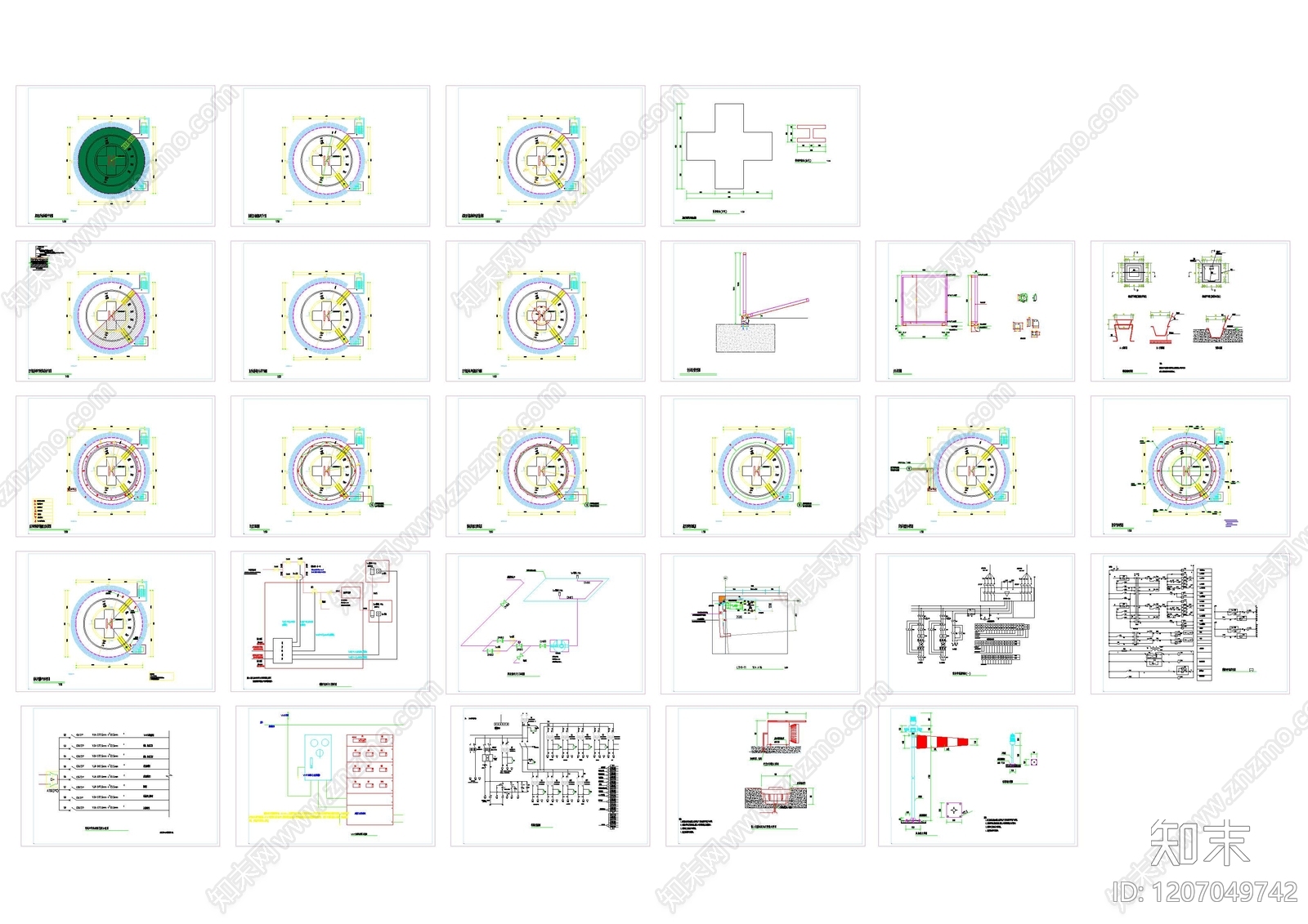 机场外部空间施工图下载【ID:1207049742】