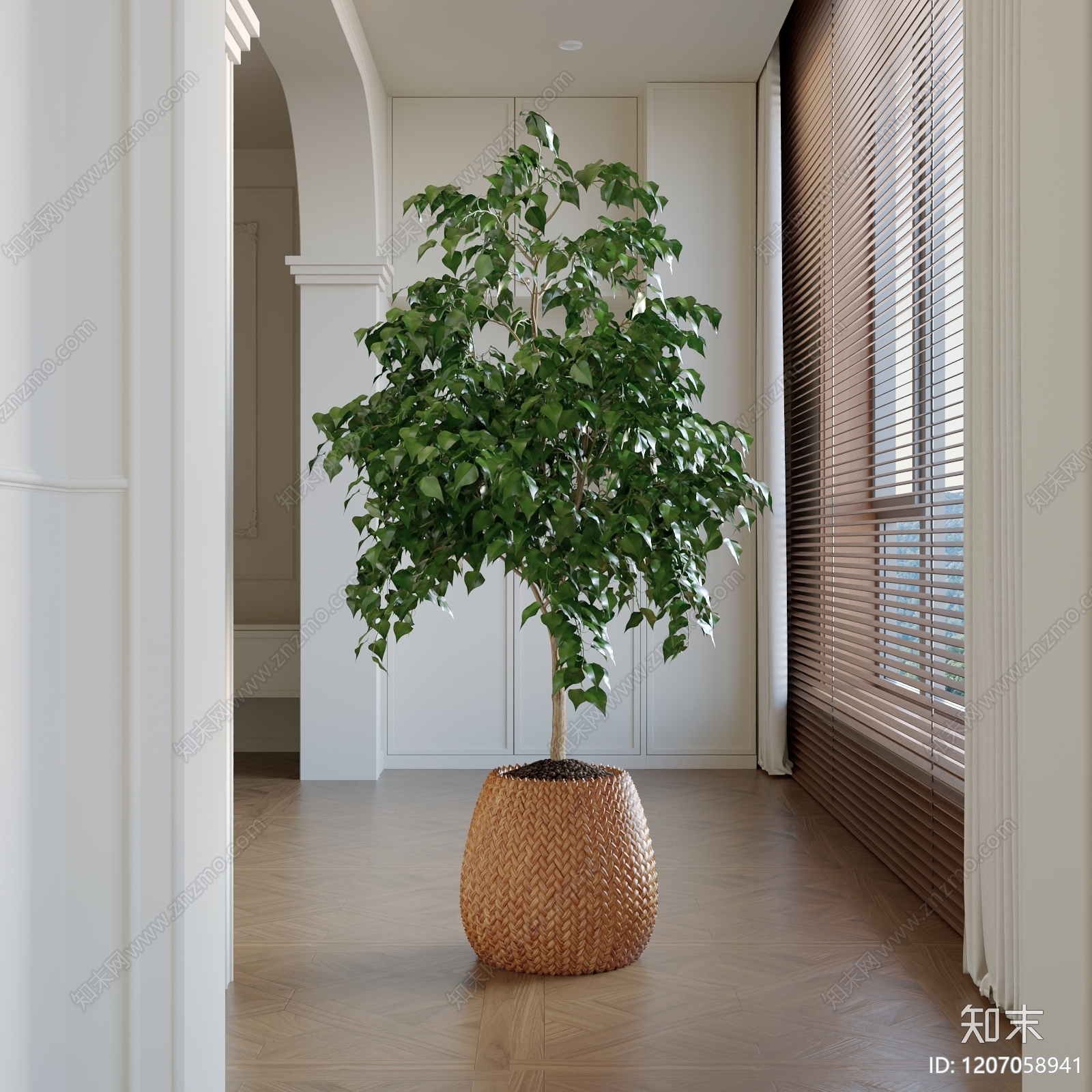 盆栽3D模型下载【ID:1207058941】
