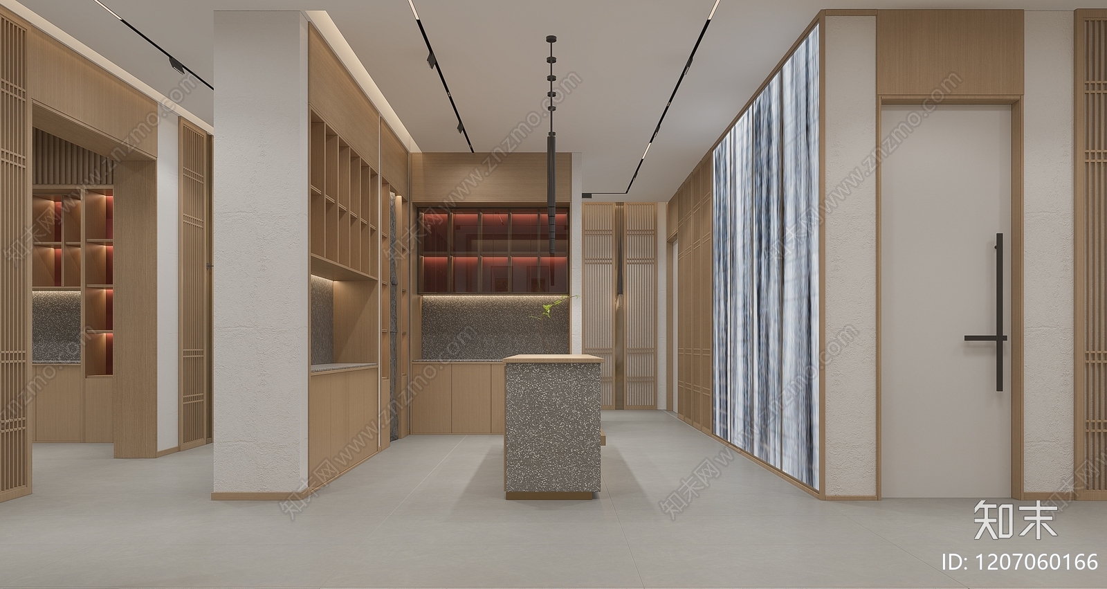 原木其他商业空间3D模型下载【ID:1207060166】