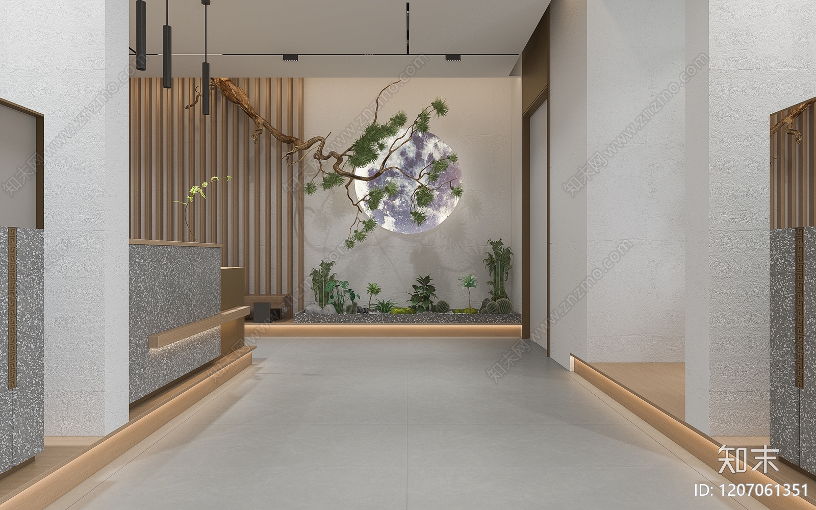 原木其他商业空间3D模型下载【ID:1207061351】