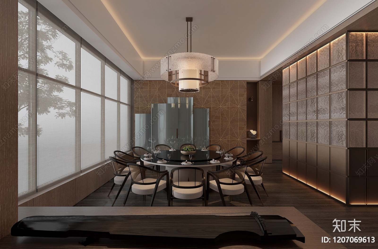 现代其他餐饮空间软装下载【ID:1207069613】