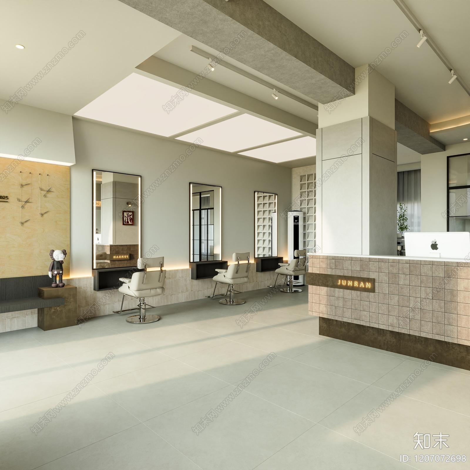 现代极简其他商业空间3D模型下载【ID:1207072698】
