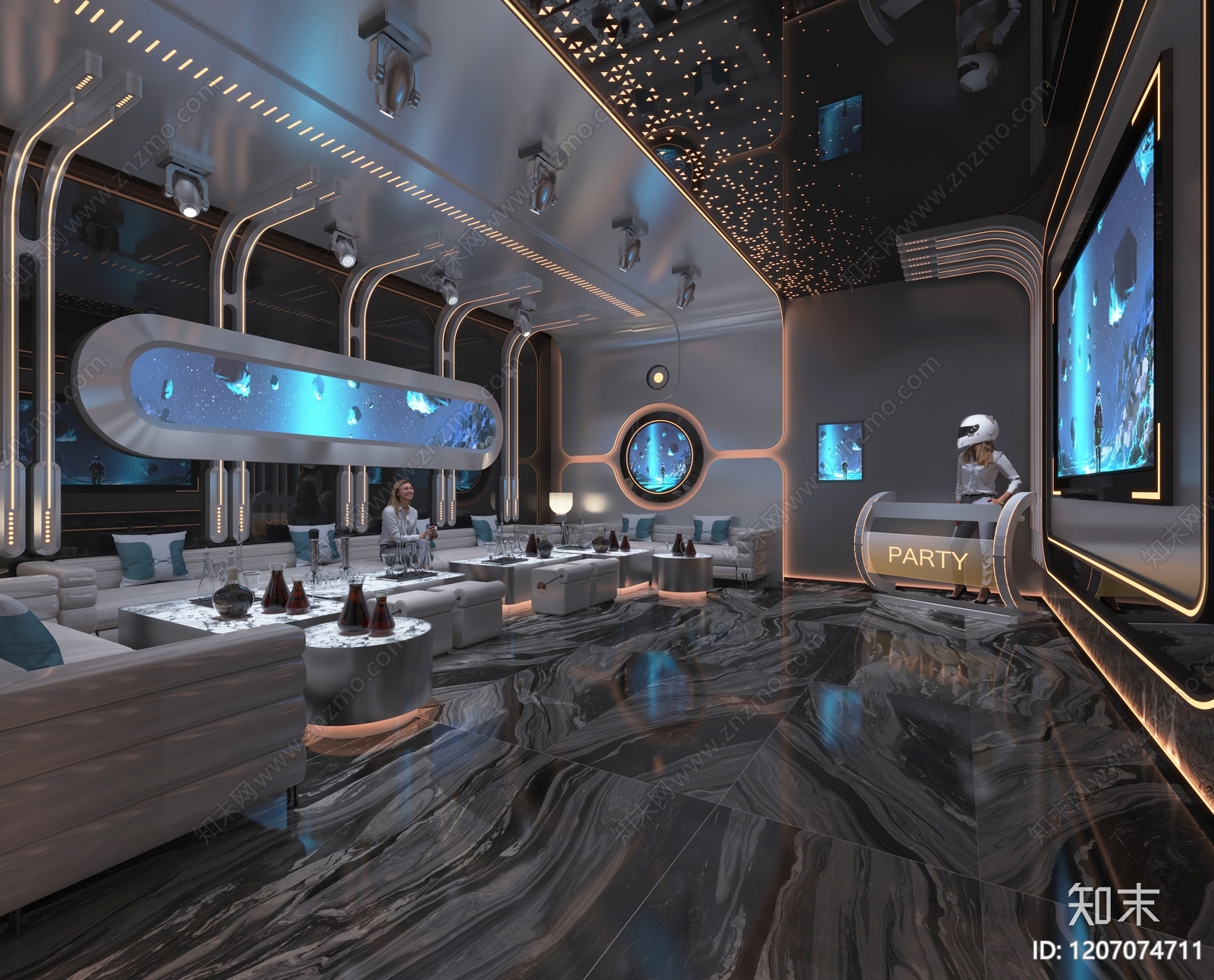 现代KTV3D模型下载【ID:1207074711】