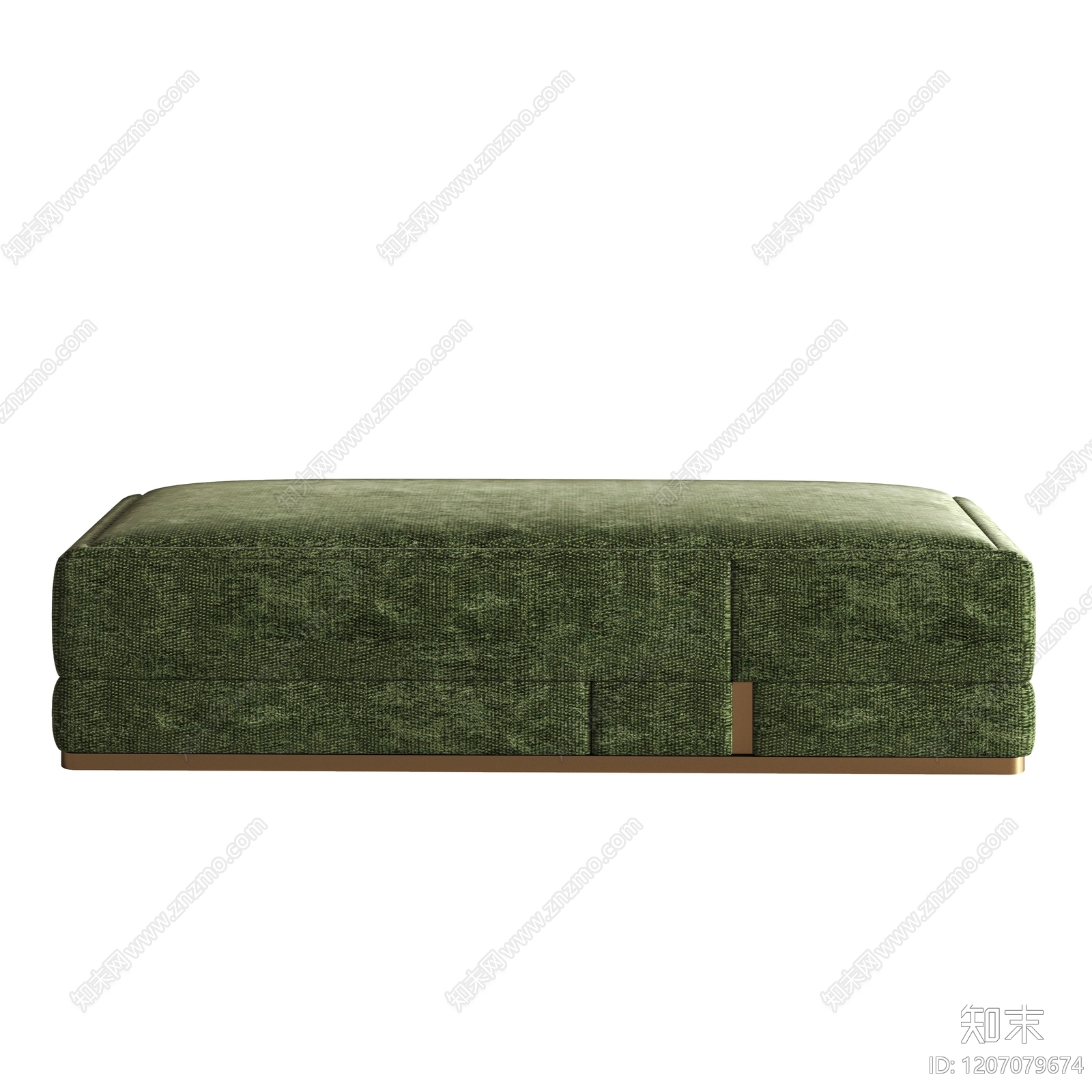 现代意式沙发凳3D模型下载【ID:1207079674】