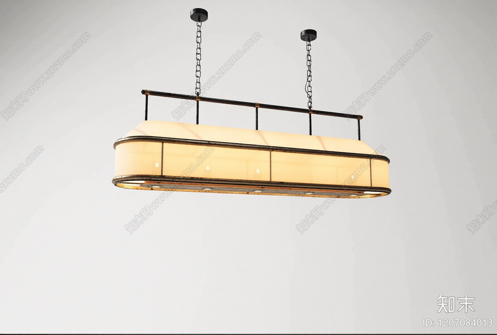 装饰吊灯3D模型下载【ID:1207084013】