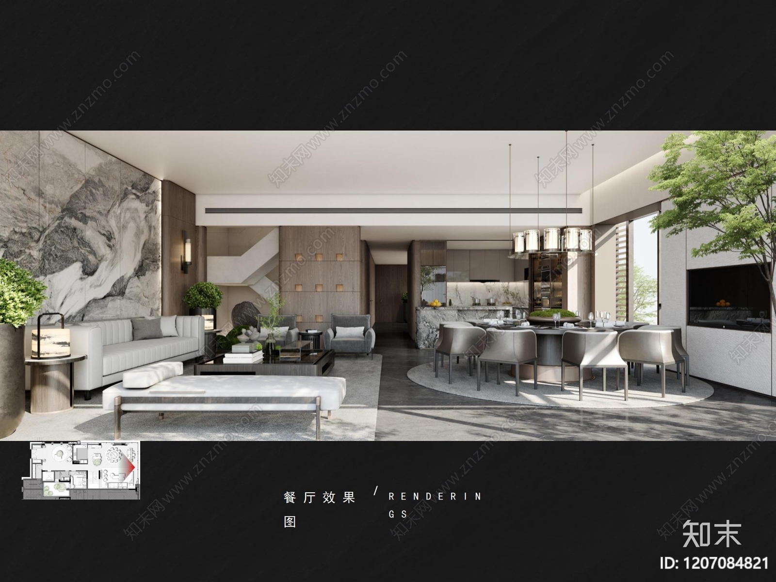 现代样板间下载【ID:1207084821】