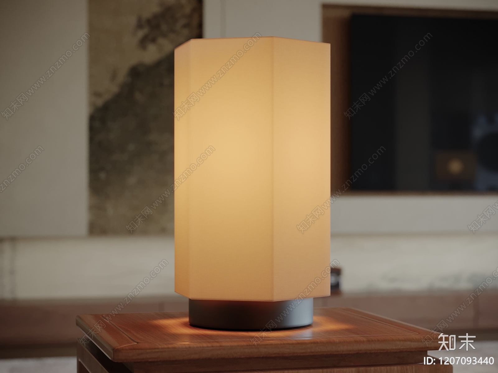 中古复古台灯SU模型下载【ID:1207093440】
