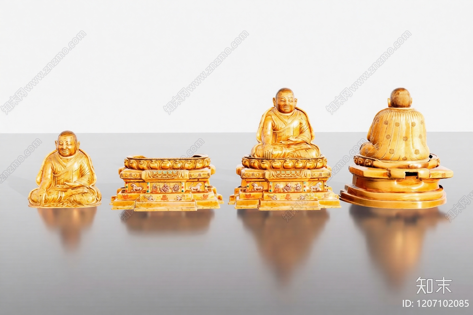 现代古董3D模型下载【ID:1207102085】