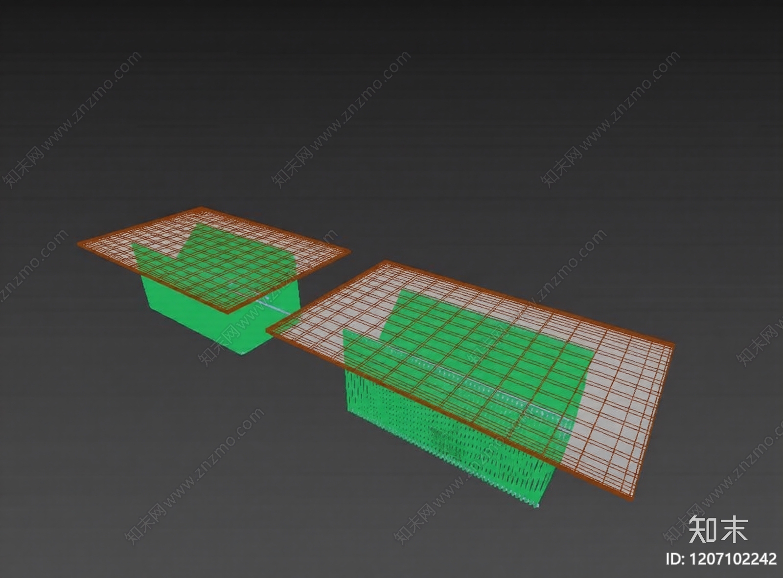 现代极简工业风3D模型下载【ID:1207102242】
