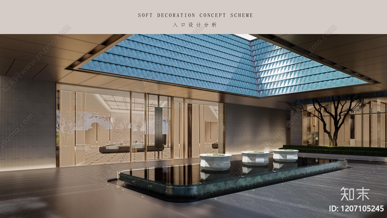 新中式现代售楼处下载【ID:1207105245】