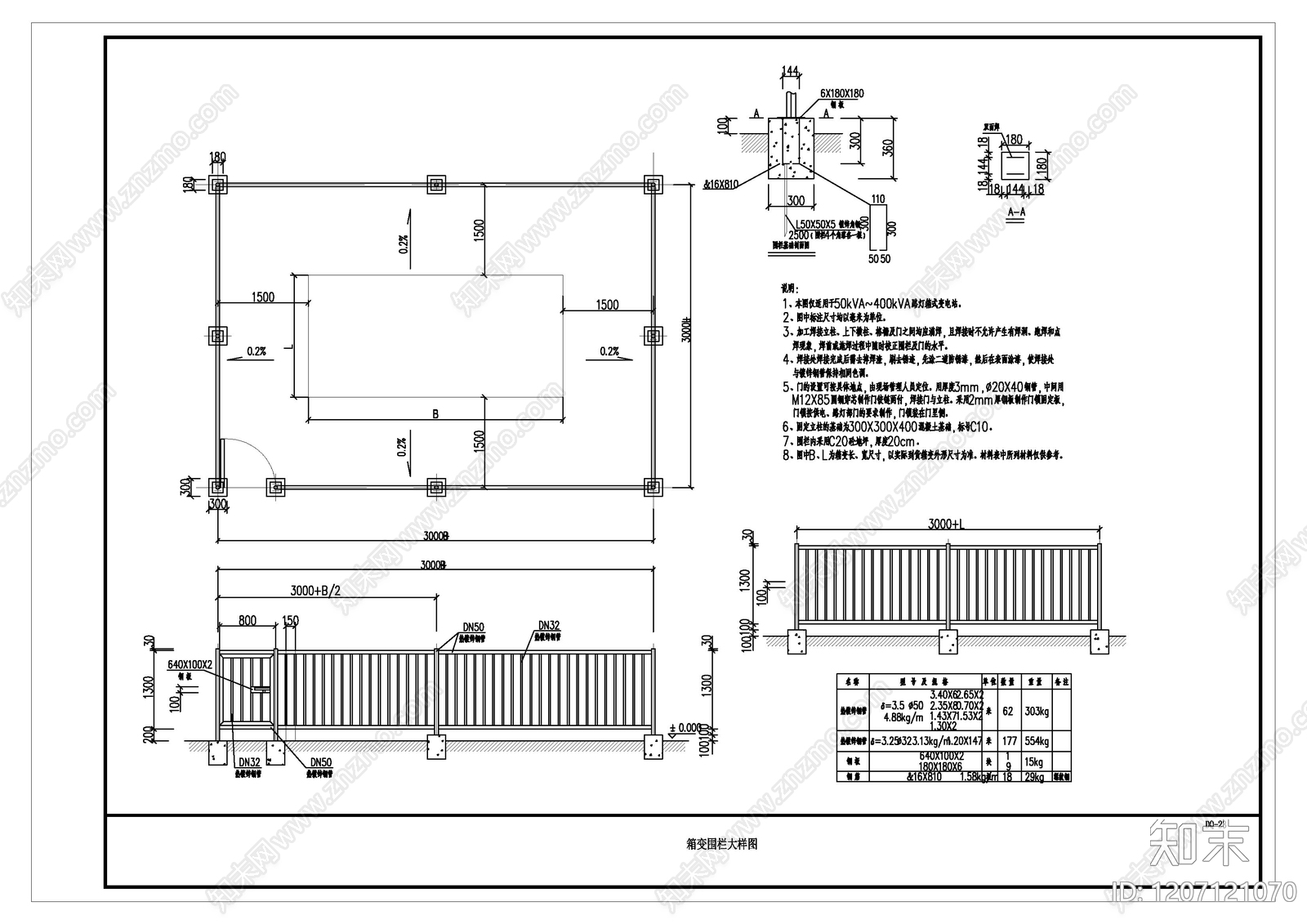 电气节点施工图下载【ID:1207121070】