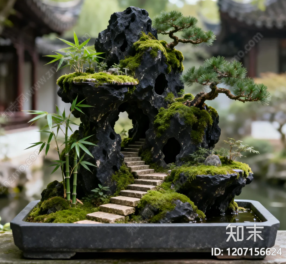 中式其它外景贴图下载【ID:1207156624】