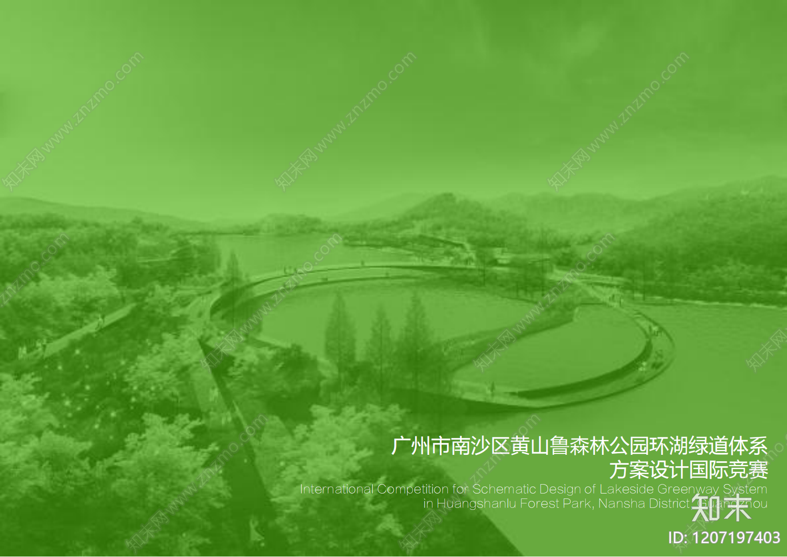 现代森林公园景观下载【ID:1207197403】