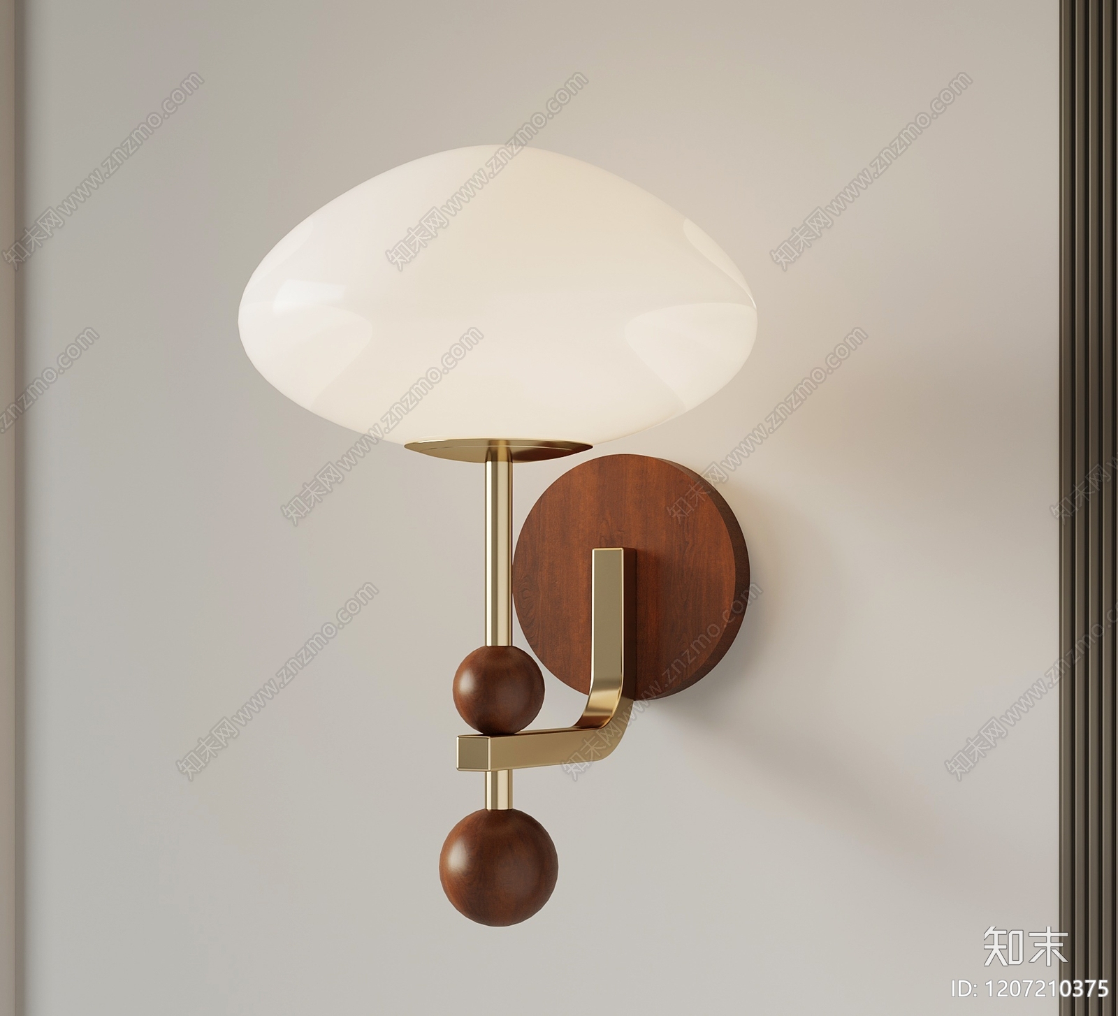 法式中古壁灯SU模型下载【ID:1207210375】