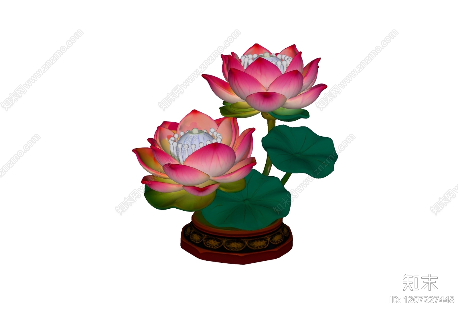 现代新中式景观灯SU模型下载【ID:1207227448】