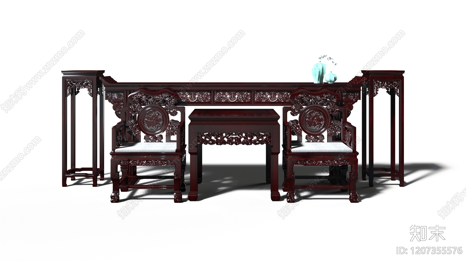 新中式中式其他家具3D模型下载【ID:1207355576】